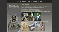 Desktop Screenshot of messymodel.com